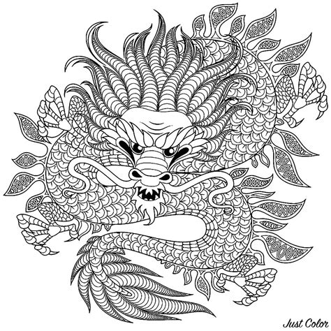 Drachen Mandala Zum Ausdrucken - Besten Bilder Von Ausmabilder