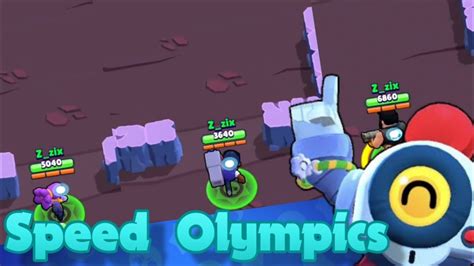 Brawl Stars Speed Olympics Which Is The Fastest Brawler Youtube