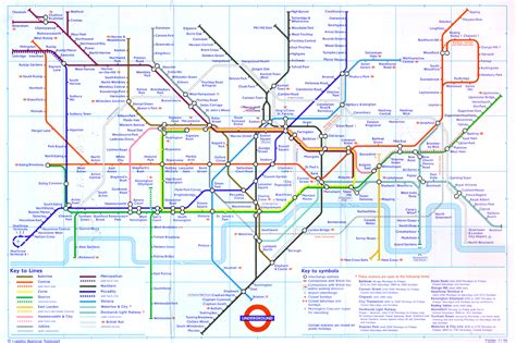 The London Tube Map Archive