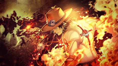 One Piece Portgas D Ace On Fire K K HD Anime Wallpapers HD Wallpapers ID