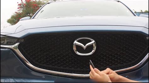 Mazda Cx 5 2017 Emblem Cover Carbon Youtube