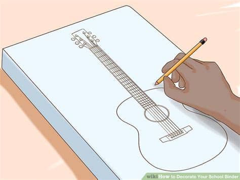 Makes a cute little charm how to decorate binder clips | woo! 4 Ways to Decorate Your School Binder - wikiHow