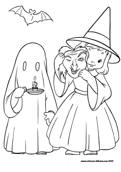 Dibujos de Halloween para colorear