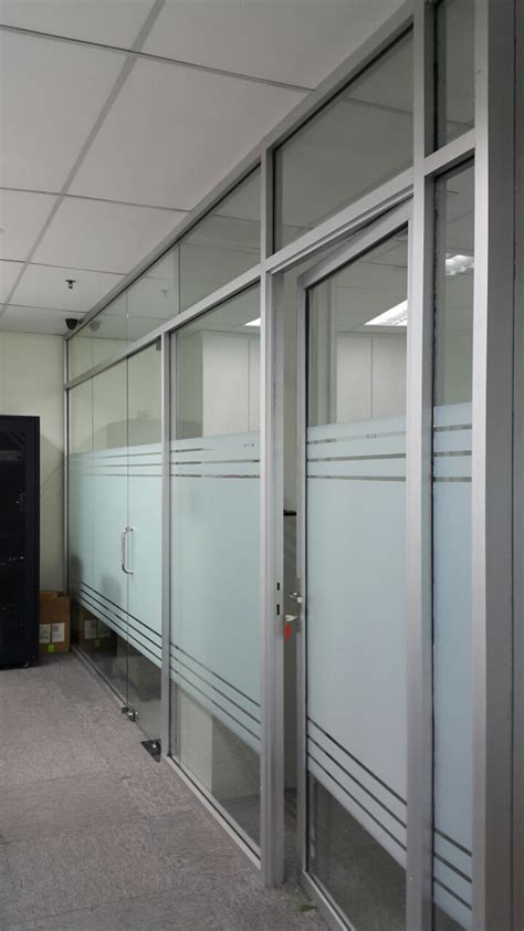 Aluminum room divider wall partition. Aluminium Frame Office Partition Wall Contractor ...