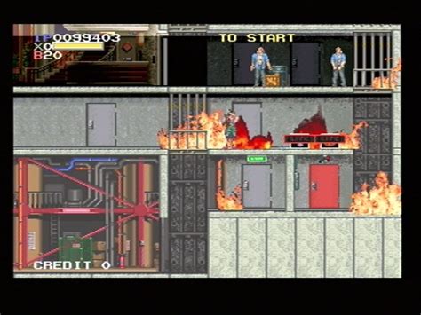 Elevator Action Returns Sega Saturn Screenshot Gallery