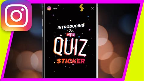 How To Use Instagram Quiz Sticker New Instagram Update Youtube