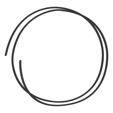 Hand Drawn Circle Doodle Transparent Png And Svg Vector File