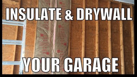 How To Insulate A Garage Garage How To How To Insulate A Garage Door