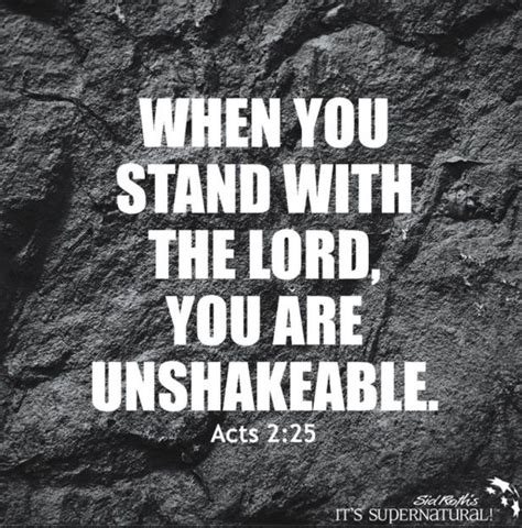 Stand On Gods Word Which Is Unshakeable Ground And Dont Move No