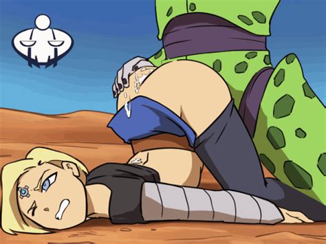 Post 3553846 Android18 Cell Dragonballseries Animated Divineirony