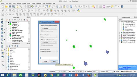 Gis Determining If Polygon Falls Within Another Polygon Using Qgis Math Solves Everything
