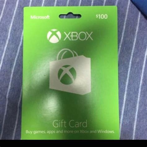 Microsoft Xbox 100 T Card Multi Digital K4w 00043 Best Buy Dxg