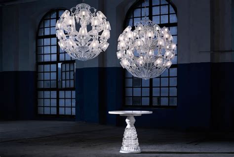 Baccarats New Chandeliers Capture The Brilliance Of Light In New And