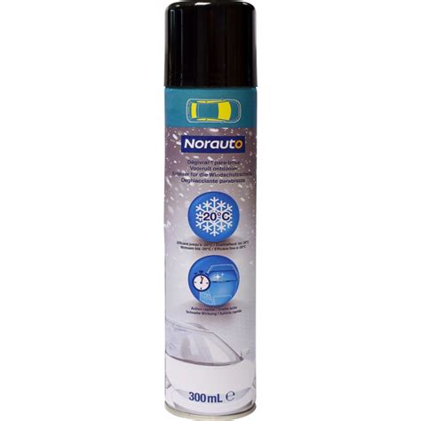 Fournit une vision claire et sans traînée. Dégivrant pare-brise aérosol NORAUTO 300 ml : Auto5.be