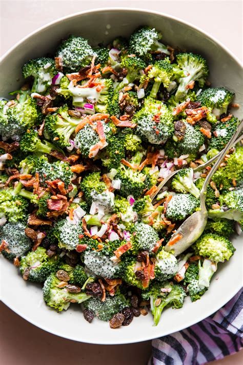 Easy Broccoli Salad Recipe The Modern Proper