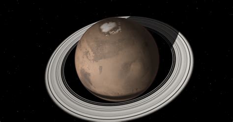 Mars Could One Day Have A Ring Made Of Broken Up Moon Bits Wired