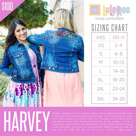 Check Out This Size Chart For Lularoe Harvey If You Need Any Help With