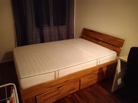 Einer stabilen holzbasis) und einer matratze, alles in einem. Bett Matratze | Kaufen auf Ricardo