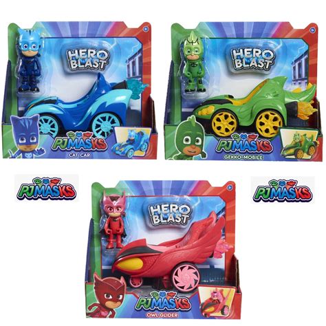 Jual Pj Masks Hero Blast Basic Vehicles With Poseable Figure Catboy Car