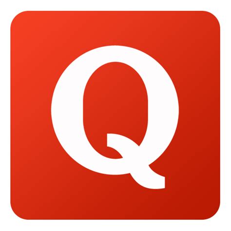 Quora Icon | Flat Gradient Social Iconset | limav