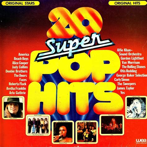 Various 20 Super Pop Hits Lp Ad Vinyl