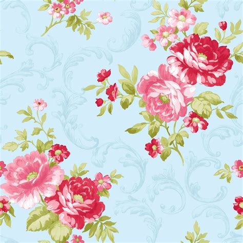 206 By Five5cats On Deviantart Vintage Floral Wallpapers Shabby Chic