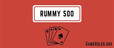The remaining cards become the draw pile. Rummy 500 Card Game Rules - How to play Rummy 500