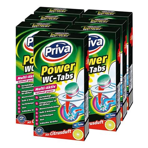 Priva Power Wc Reiniger Tabs 400 G 7er Pack Von Netto Marken Discount