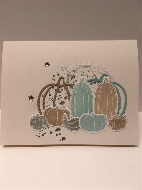 Patterned Pumpkins Stampin Up Pick A Pumpkin Fall Cards Cards