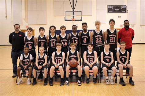 Middle School Boys Basketball Rockbridge Academy