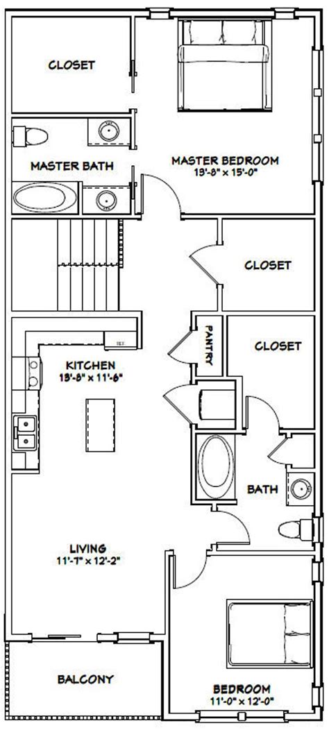 2623 square feet of living space. 44x48 House -- 2-Bedroom 2.5-Bath -- 1,645 sq ft -- PDF ...
