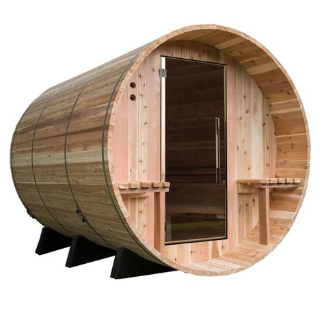 Almost Heaven Weston 6 Person Barrel Steam Sauna Delivery Only