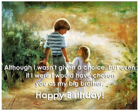 Happy Birthday Big Brother Message Bitrhday Gallery