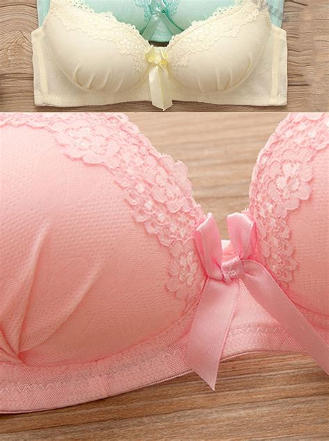 small chest women bras lace padded push up bra wireless sexy lingerie aa a b cup ebay