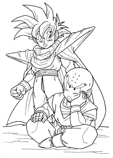 Dragon ball super, logo y robot. Dibujos para colorear de Dragon Ball Z | Libro de colores ...