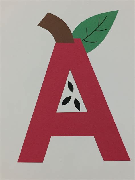 Letter A Craft A Is For Apple Artofit