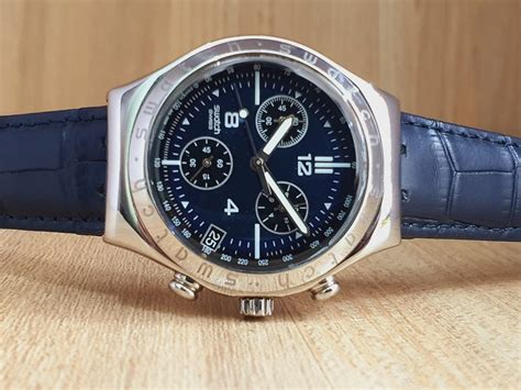Swatch Mens Swiss Made Blue Dial Watch Ycs415g Royalwristpk