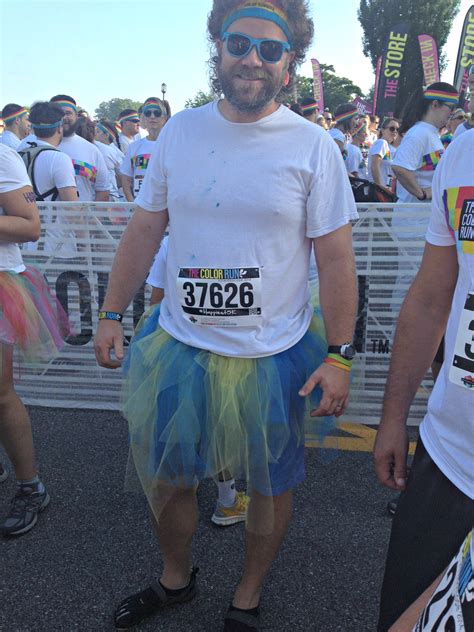 The Color Run Asheville Running In A Skirt