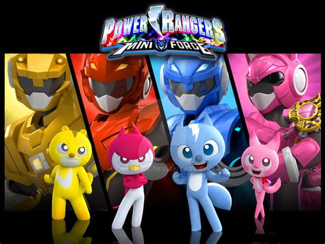 Power Rangers Mini Force By Joeshiba On Deviantart