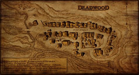 Old West Map The Labyrinth West Map Old West Map