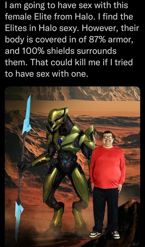Am Going To Have Sex With This Female Elite From Halo I Find The
