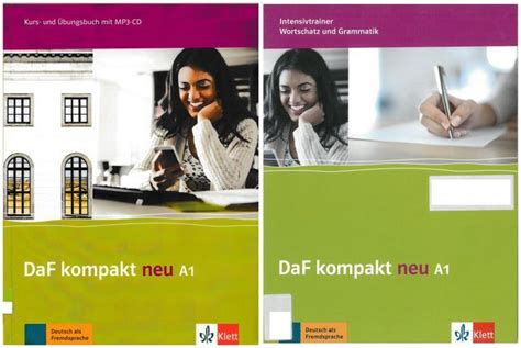 کتاب آموزش زبان آلمانی Daf Kompakt Neu A1 2016 2017 به همراه فایل های