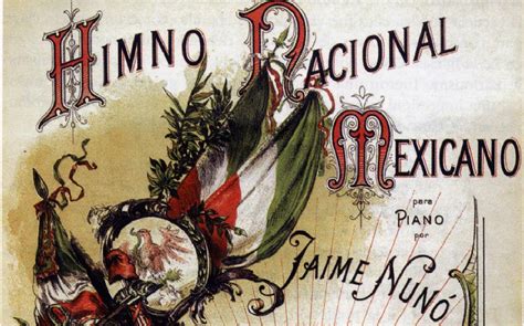 Himno nacional mexicano ), también el himno se utilizó por primera vez en 1854. México desconocido on Twitter: "Himno nacional mexicano completo, letra y compositor - https://t ...