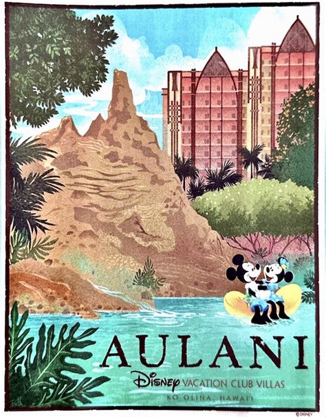 Free Aulani Print Distributed To Guests The Essential