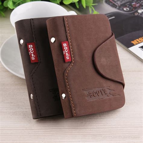 These program terms are separate and independent from your boscov's credit card credit card account agreement (your agreement), which governs the use of your boscov's credit card (your card). BOVIS Vintage Credit Card Holder Top PU Leather 20 Card Slot Business ID Card Holder Classical ...