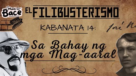 El Filibusterismo Kabanata Sa Bahay Ng Mga Mag Aaral Filipino