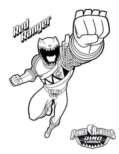 Power Rangers Coloring Pages 100 Images Free Printable Power