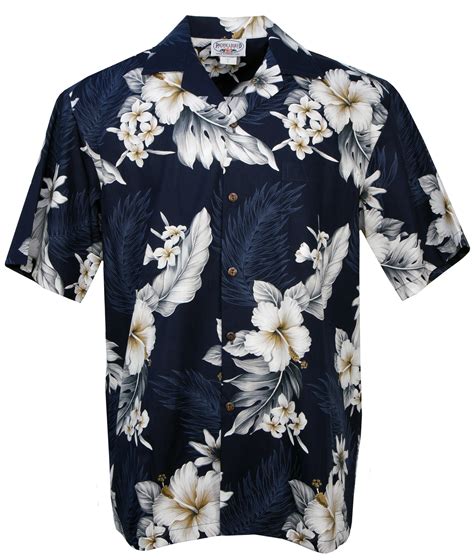 Hawaiian shirts for men, of course. Hibiscus Dream Mens Hawaiian Aloha Shirt in Navy, Mens Hawaiian Shirts Clothing, 410-3162_NAVY