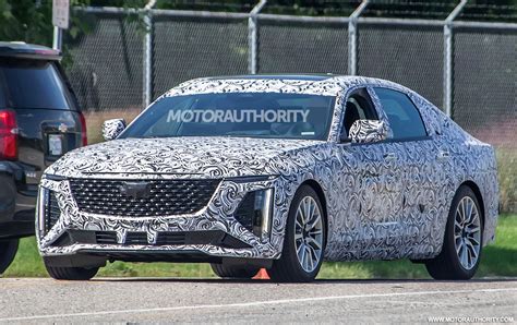 2023 Cadillac Ct6 Spy Shots Redesign Planned For Full Size Sedan