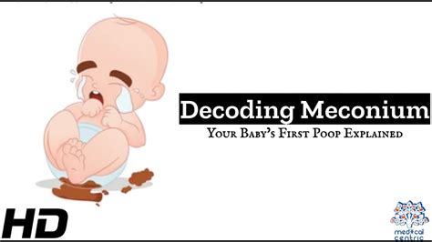 Babys First Poop The Ultimate Guide To Understanding Meconium Youtube